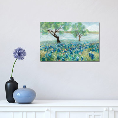 Green Fields I by Robin Maria - Painting on Canvas