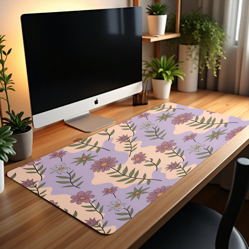 Polyester Desk Pad, 31.5x15.5