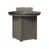 Hammered Top Black with Coastal Grey Base
