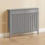 Radiator Large Radiator Cover with Drawers and Vertical Slats 119 x 19 x 93 cm