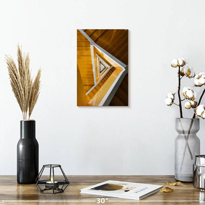Lilie Yellow Triangular Staircase
