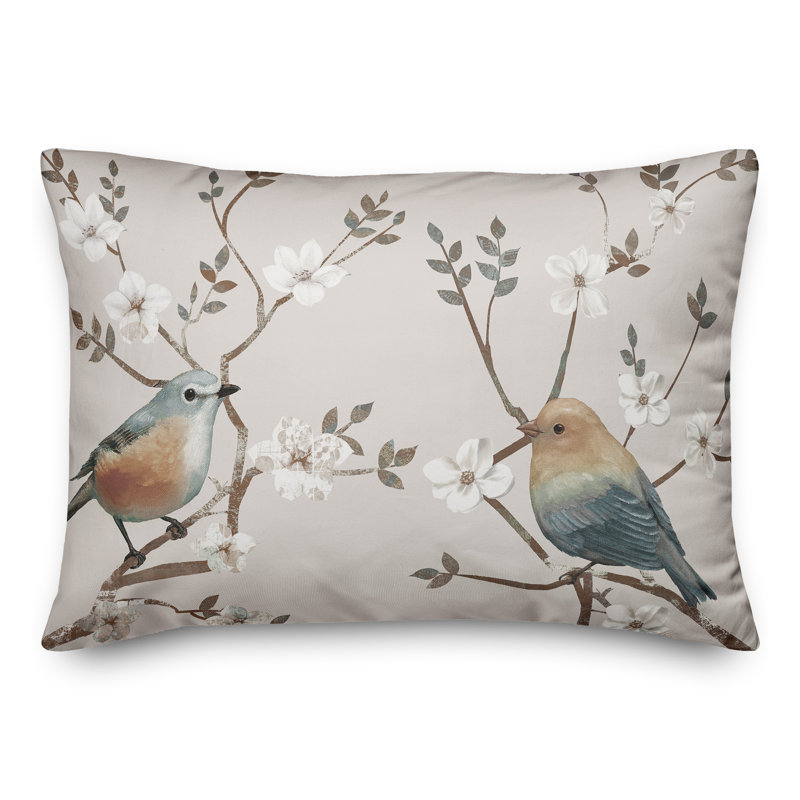 Housse de coussin rectangulaire en polyester 