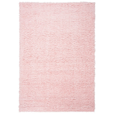 Isidore Shag Pink Area Rug