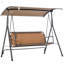 3-Person Porch Swing With Stand For Outdoor