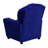 Contemporary Kids Recliner with Cup Holder-56801093
