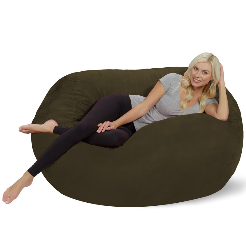 Grand sac de pois classic, Olive