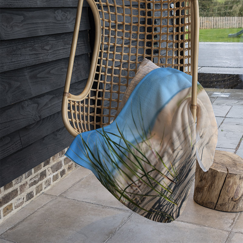 Dominquie Plain Weave / Muslin Throw Blanket