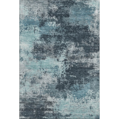 Premium Machine Washable Mayfield AMF2065 Abstract Rug