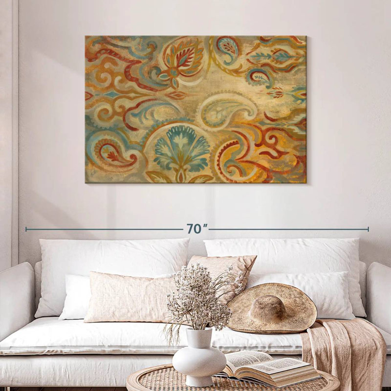 Kerner Antique Paisley, 30" H x 45" W
