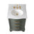 Goleta 24'' Single Bathroom Vanity with Marble Top-512776474