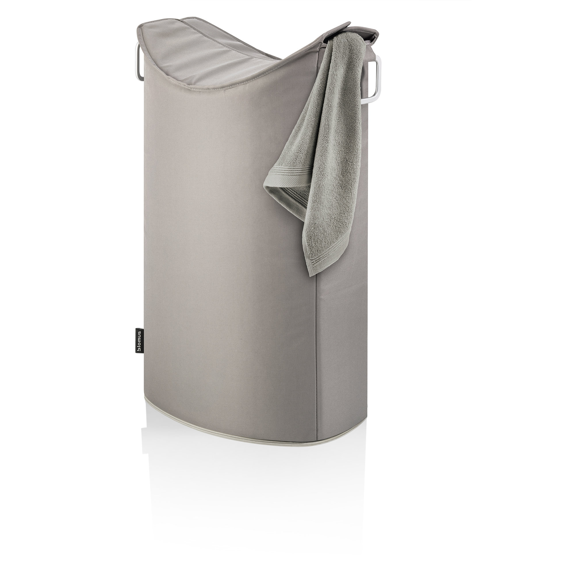 FRISCO Laundry Hamper, Taupe, 26.8' H x 12.6'' W x 18.5'' D