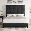 Grand lit plateforme tapissier (lit)