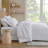 7-Piece Full Woven Striped Comforter Set