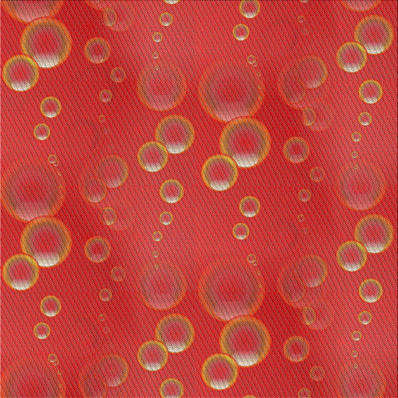 Tapis de zone rouge à motifs, Carré 4 pi
