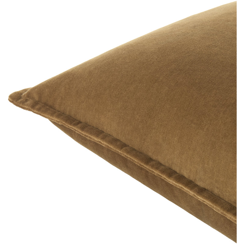 Galey Alix x Livabliss Karling Accent Pillow, Single, Tan, Square 22"
