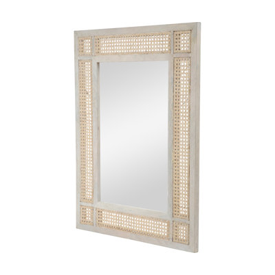 Woodhouse Wood Rectangle Wall Mirror