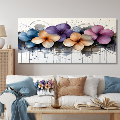 Watercolor Plumeria Petals Of The Season I - Plumeria Wall Art