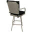 Tabouret de comptoir d'extérieur 26 po avec coussin Schear-239591774-239591770