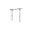 Thorold 81.1" W x 16.1" D x 85" H D Iron Arbour