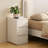 Solid Wood Core Frame Leather Upholstered Nightstand-699653799-703710672-690389788
