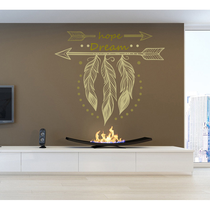Adhésif décoratif Boho Quote, H 33 po x l 49 po