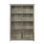 Bibliothèque avec portes d'armoire
