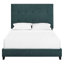 Grand lit rembourré Modern Velvet