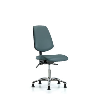 Chaise de travail en vinyle Rebecca
