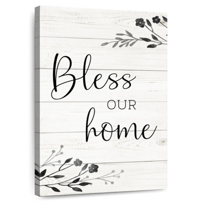 Plaque murale Kema Bless Our Home