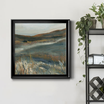 «Copper Dusk II», peinture sur toile encadrée