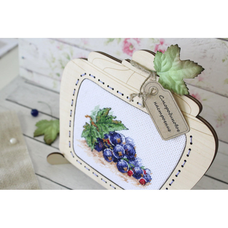 Ensemble de point de croix compté Ripe Currant