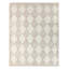 Jaipur Living Medak KEO14 Handknotted Striped White and Tan Area Rug-630432761