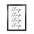 Black Grain Frame