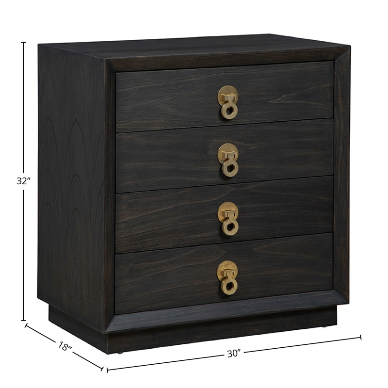 Challenger 4 - Drawer Dresser, Brown/Gray