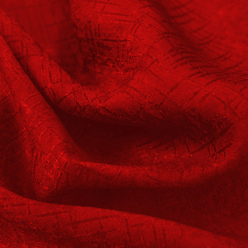Paire de rideaux occultant avec œillets Lynx, Rouge, L 52 po x L 84 po
