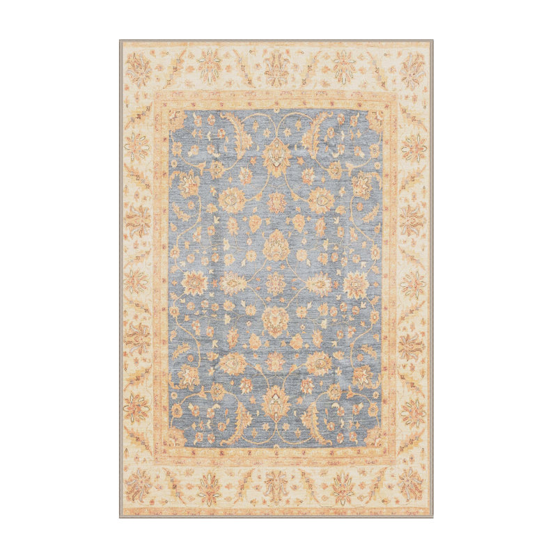 Tapis abstrait moderne 3857, Rectangle 8 pi x 10 pi
