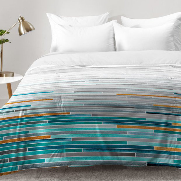Ensemble d'édredon, Édredon pour lit simple TG + 1 taie décorative