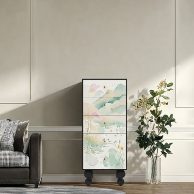 Armoire décorative multifonctionnelle