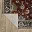 Tapis rouge / multicolore Erlich-1129080298