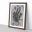 Monkey Hanging from a Tree by Kawanabe Kyosai - Picture Frame Painting Print on MDF-55610401-55610406