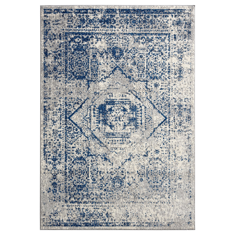Oriental Indoor Rug, Rectangle 6' x 9'