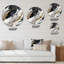 Horloge murale Wild Wave Bliss-93379567