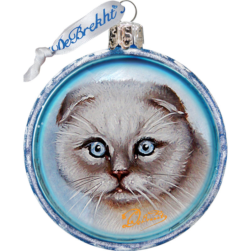 Cat Ball Ornament