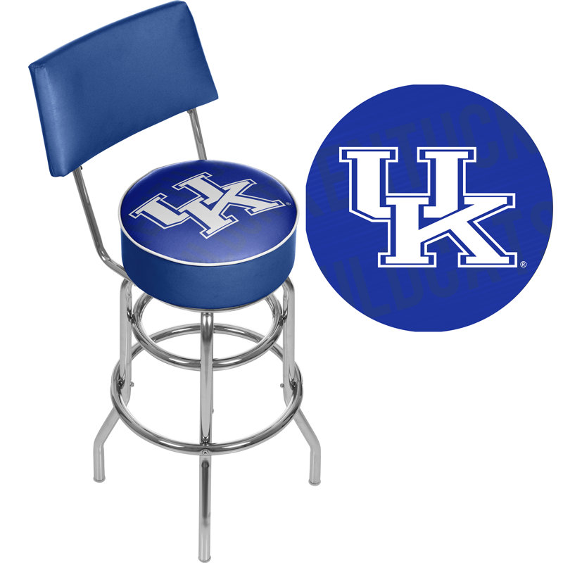 Swivel Upholstered Counter Stool, University of Kentucky