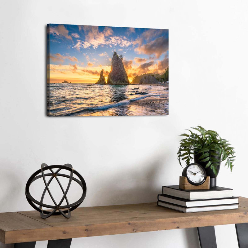 1 Piece Wrapped Canvas Wall Art