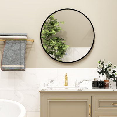 Round Wall Makeup / Shaving Mirror