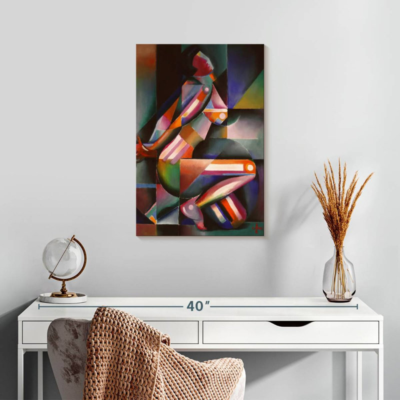 Leisha Roundism VI, 24" H x 16" W