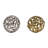 Decorative Orb Metal Aluminum Spherical Sculptural Accent with Modern Cut-Out Design - Stylish Contemporary Art Object Decor-58418794