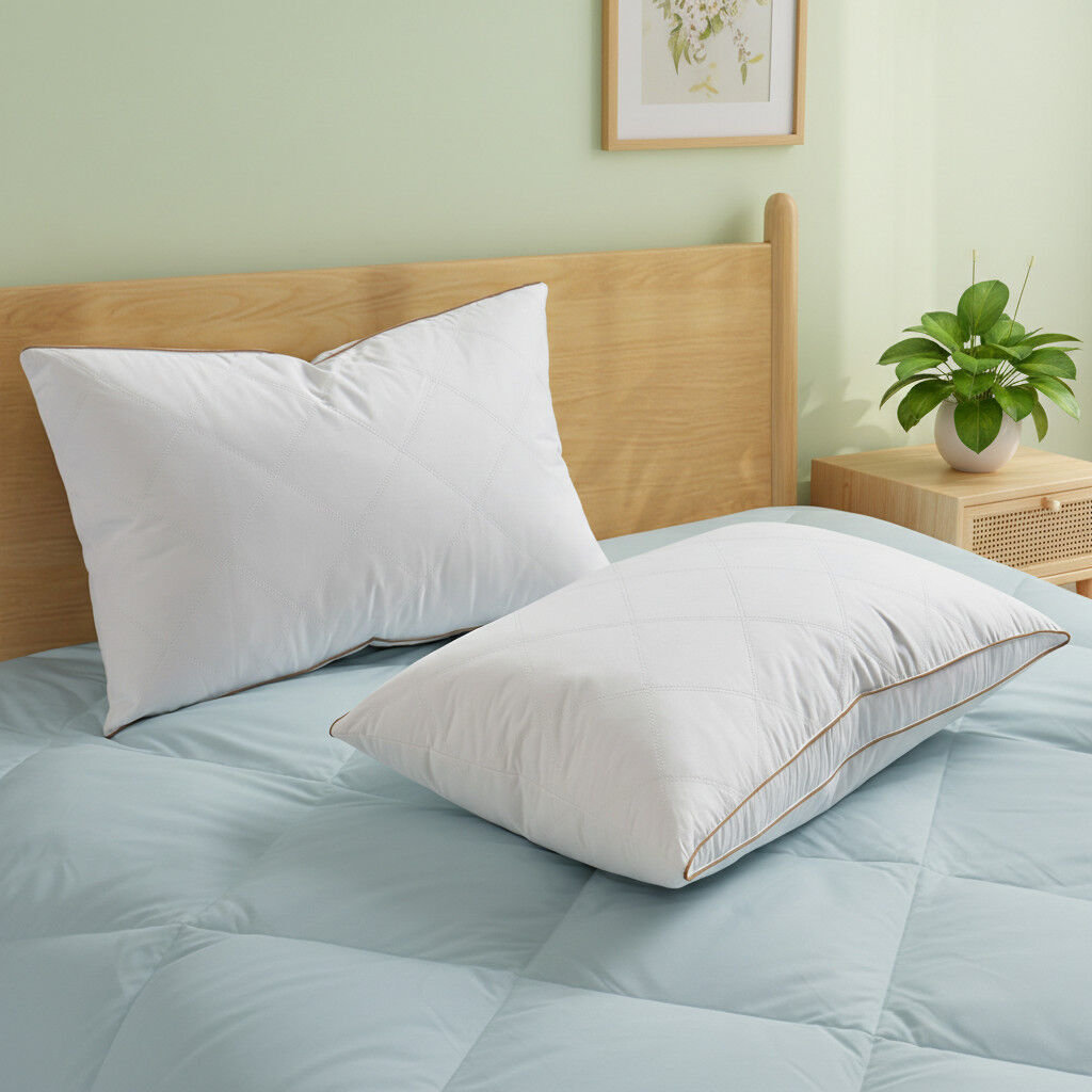 Firm Feather Pillow, Queen