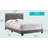 Transitional Gray Full Bed With Storage